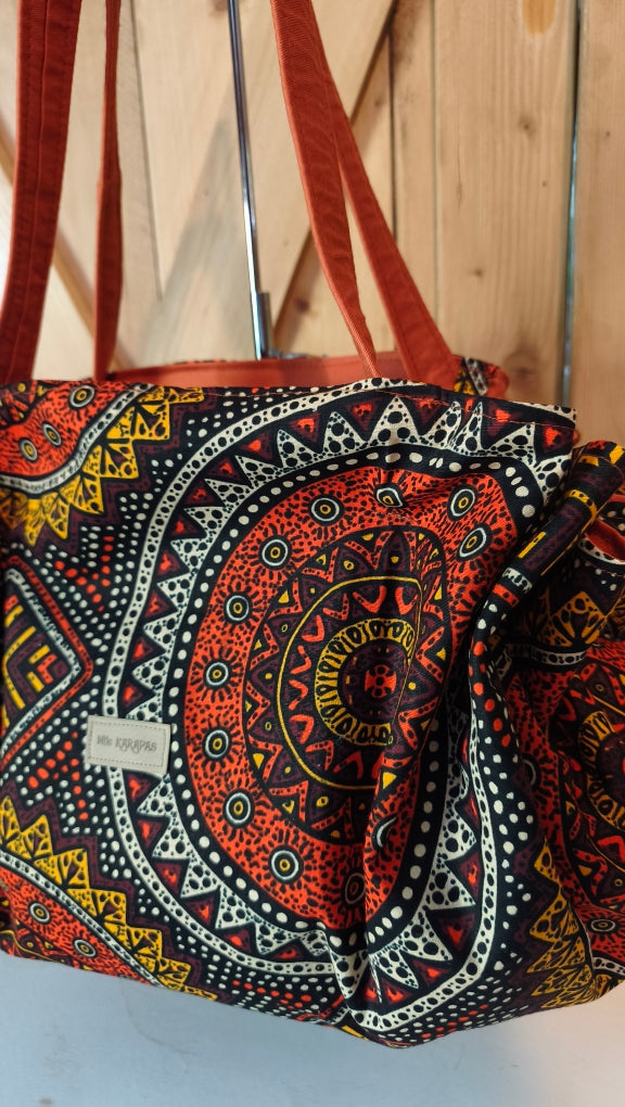 Sac "KOTOKU "  Terracotta Mlle Karapas