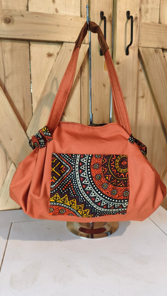 Sac "KOTOKU "  Terracotta Mlle Karapas