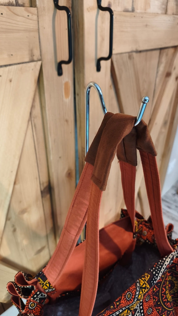 Sac "KOTOKU "  Terracotta Mlle Karapas