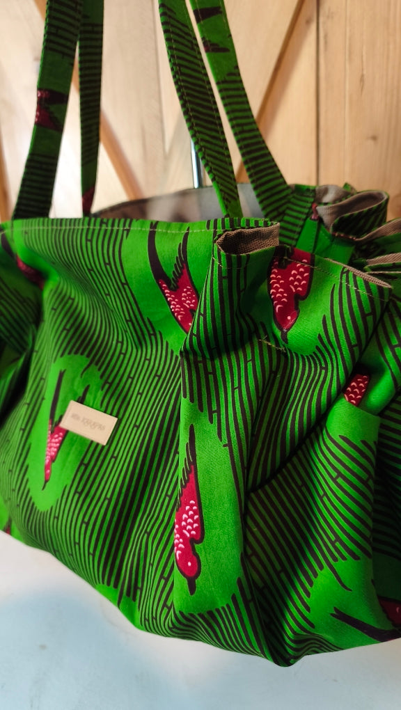 Sac "KOTOKU " hirondelle verte Mlle Karapas