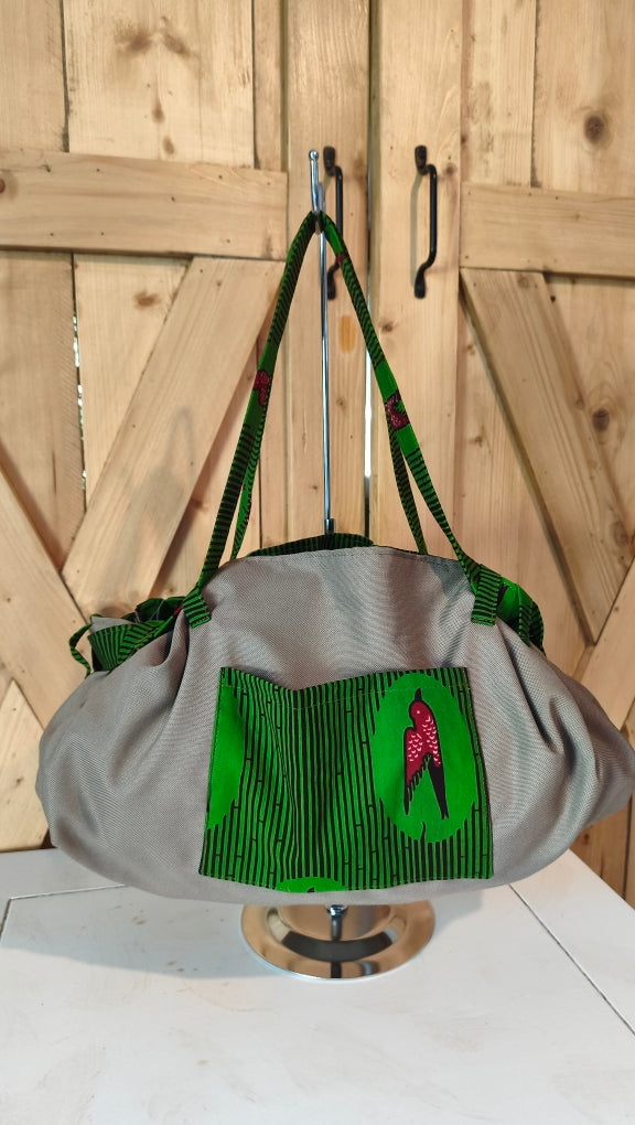 Sac "KOTOKU " hirondelle verte Mlle Karapas