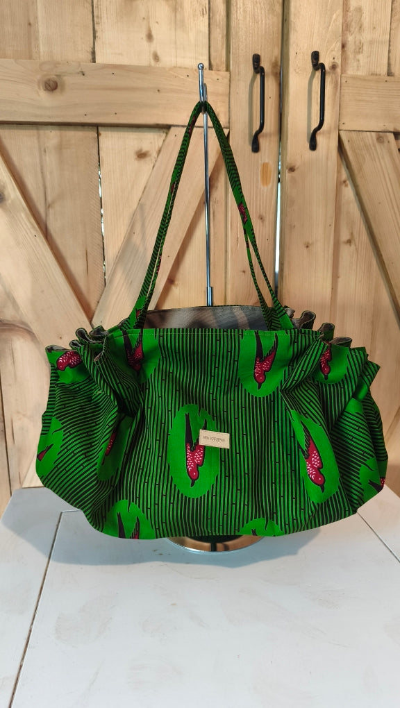 Sac "KOTOKU " hirondelle verte Mlle Karapas