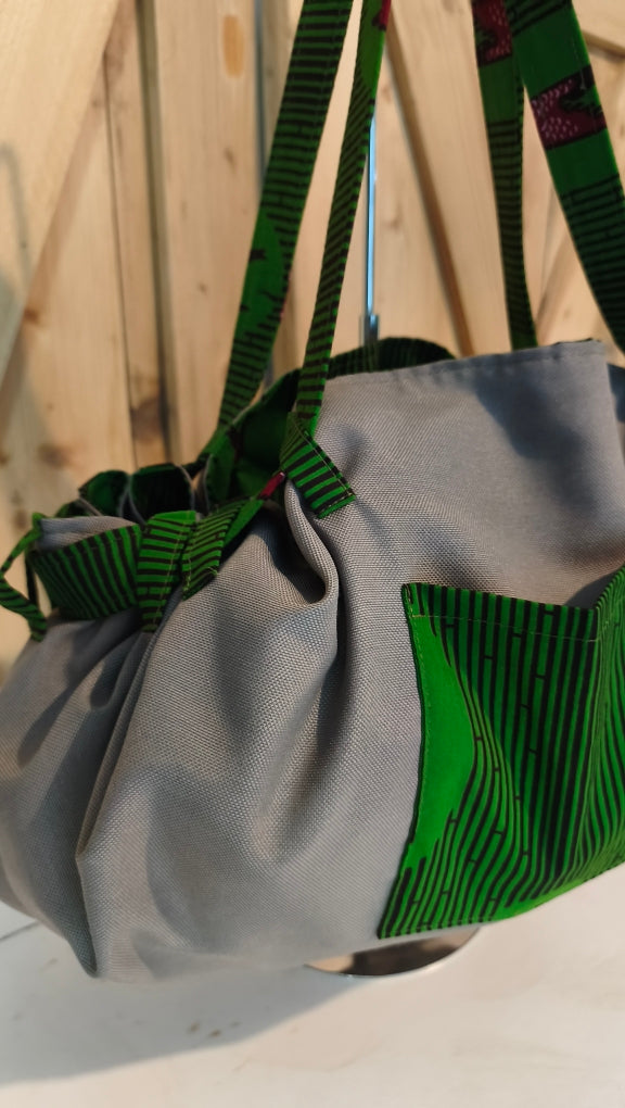 Sac "KOTOKU " hirondelle verte Mlle Karapas